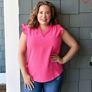 Perfectly Priscilla DELIGHTED BY YOU SWISS DOT TOP